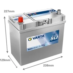 Batería Varta B34 SLI 45Ah