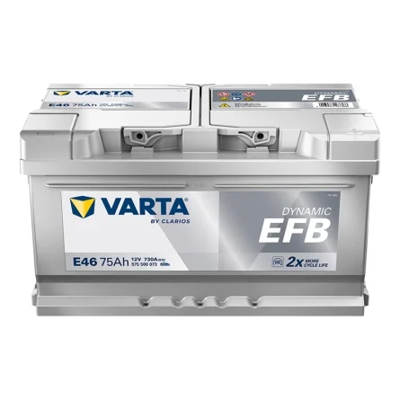 Nuova batteria Varta E46 EFB 75Ah