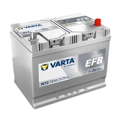 Batterie Varta N72 Start Stop EFB 72Ah