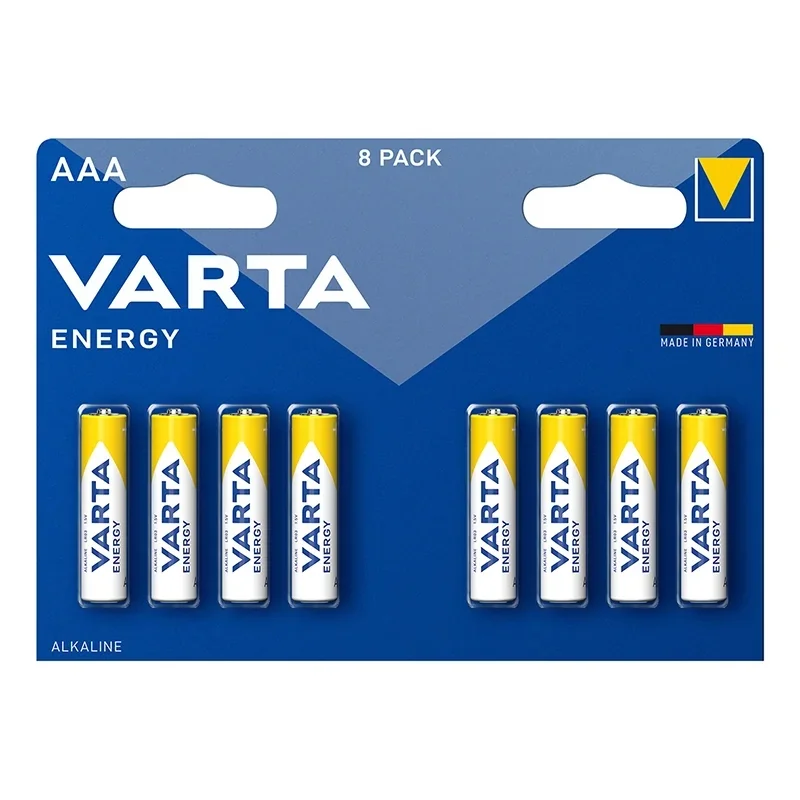 Batterie Akaline Varta Energy AAA (8 Unità)