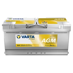 Batería Varta A4 Start Stop AGM 105Ah