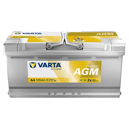 Batterie Varta A4 Start Stop AGM 105Ah