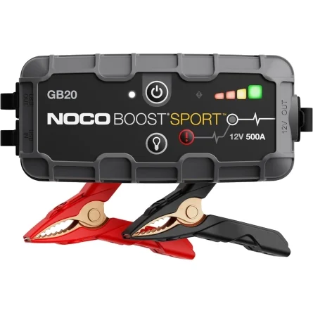 NOCO GB20 500A 12V Arrancador de Batería Portátil NOCO GB20 500A 12V Arrancador de Batería Portátil