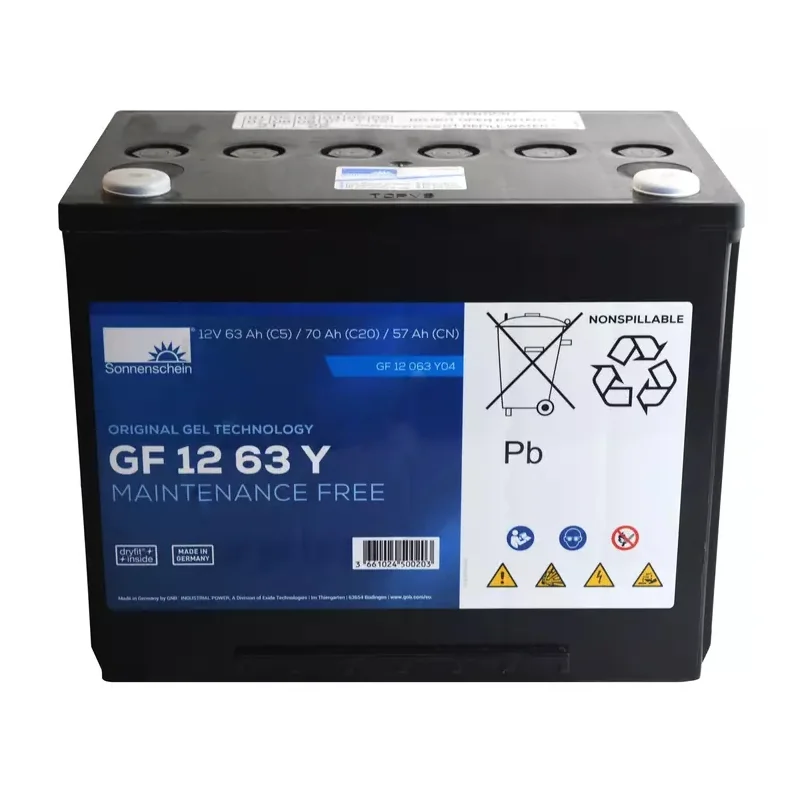 Batería Gel Sonnenschein GF 12 63 Y 12V 70Ah