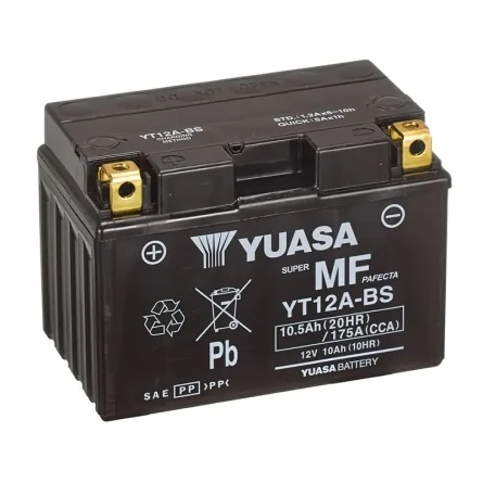 Batteria Yuasa YT12A-BS AGM 10.5Ah