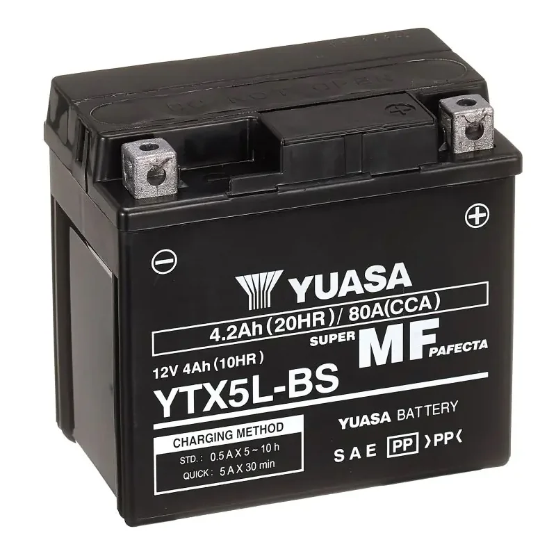 Batteria Yuasa YTX5L-BS AGM 4.2Ah
