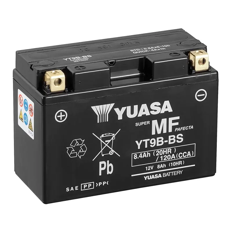 Batterie Yuasa YT9B-BS AGM 8.4Ah