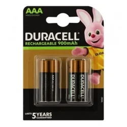 Pilas Recargables Duracell AAA 900mah
