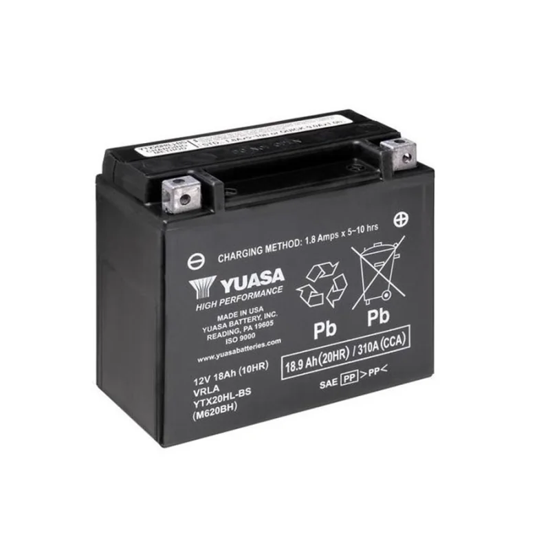 Batteria Yuasa YTX20HL-BS AGM 18.9Ah