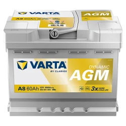 Batterie Varta A8 60Ah