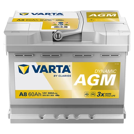 Batería Varta A8 60Ah