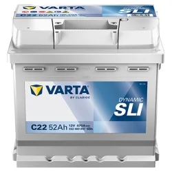 Batterie Varta C22 SLI 52Ah