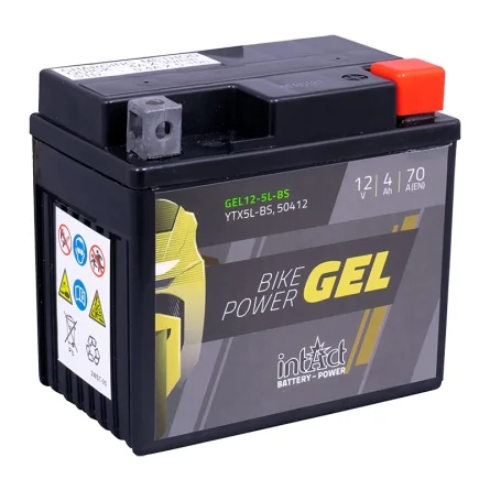 Batteria IntAct GEL CTX5L-BS 4Ah 70A