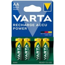 Pilas Recargables AA Varta 2600mah