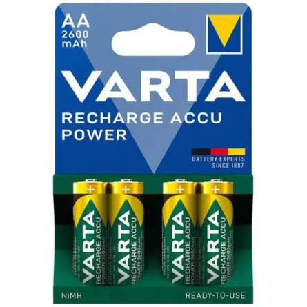 Wiederaufladbare batterien AA Varta 2600mah