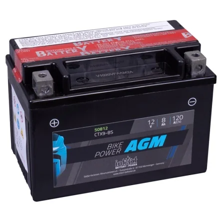Batteria IntAct AGM CTX9-BS 8Ah 120A