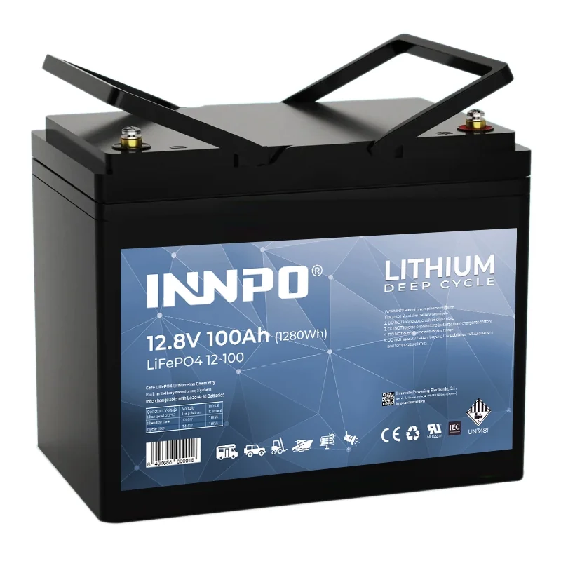 Batería de Litio LiFePO4 12.8V 100Ah