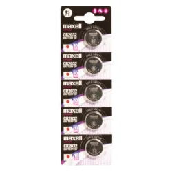 Pilas de Botón Litio Maxell CR2032 (5 Unidades)