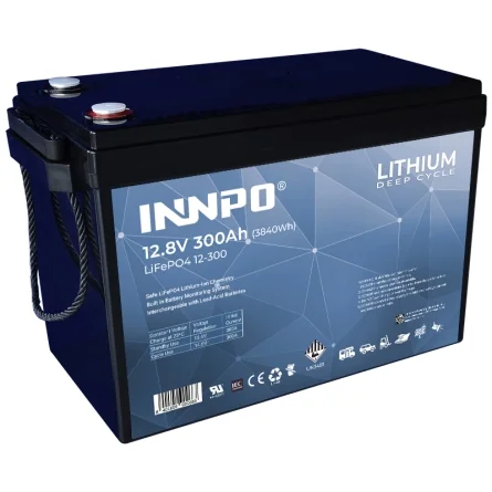 Batería de Litio LiFePO4 12.8V 300Ah