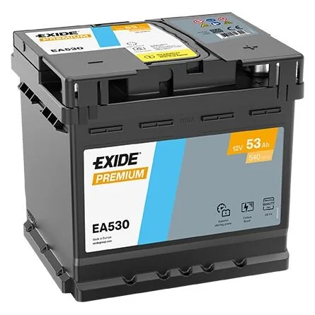 Batteria Exide Premium EA530 53Ah