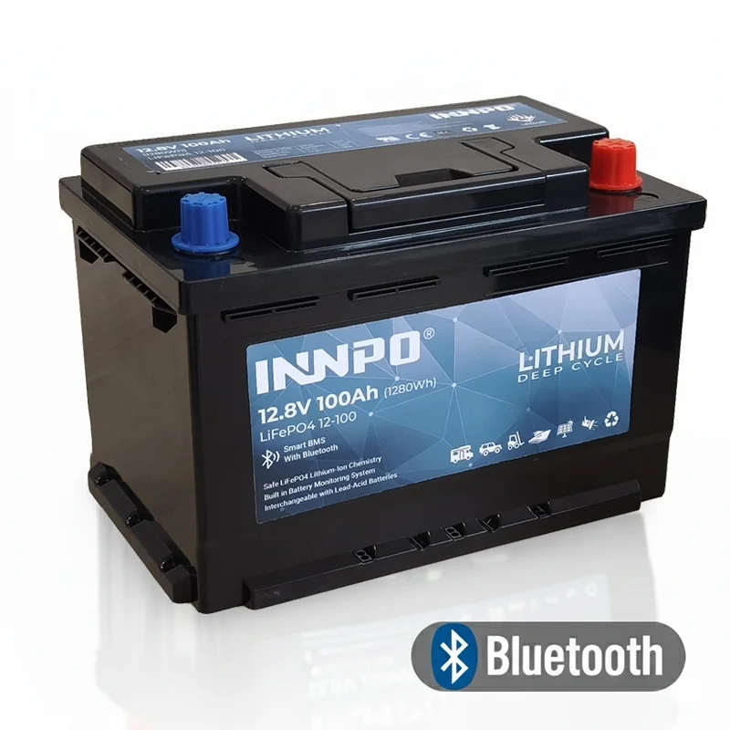 Batteria al litio LiFePO4 12.8V 100Ah