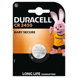 Batterie a Bottone al Litio Duracell 2450 (1 Unità)