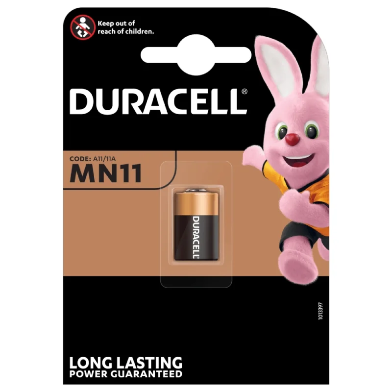 Pilas Alcalinas Duracell MN11 Long Lasting Power (1 Unidad)