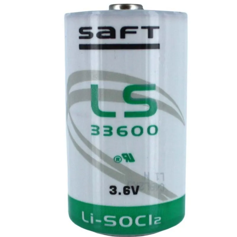 Standard Lithium Batterie D Saft LS 33600 3.6V Li-SOCl2
