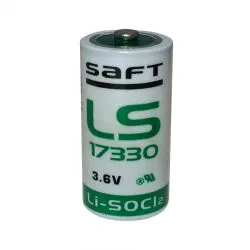 Batteria al Litio con Cavo o Fili Assiale 2/3 A Saft LS 17330 3.6V Li-SOCl2