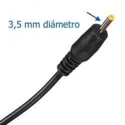 Caricabatterie per Tablet 5V 2A spina di 3.5 mm