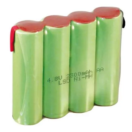Batteria SHAWOROCE 4.8V 800mAh Ni-MH Per Tens Eco 2, XTR2, Urostim2, EMP2 Pro, EMP4 Eco+ – Ricaricabile