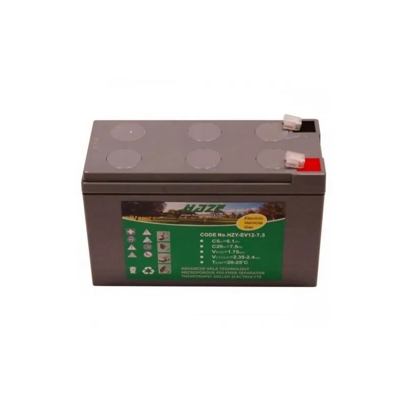 Batterie HAZE GEL 12V 7.5A
