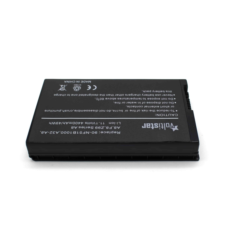 BATTERIA PER COMPUTER PORTATILE ASUS A8 A32-A8 A8TL751 B991205 X80 Z99 F8