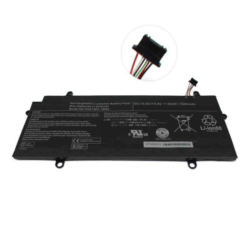 Batteria portatile per TOSHIBA PORTEGE Z30A Z30A-13L Z30-A-002 Z30T-A