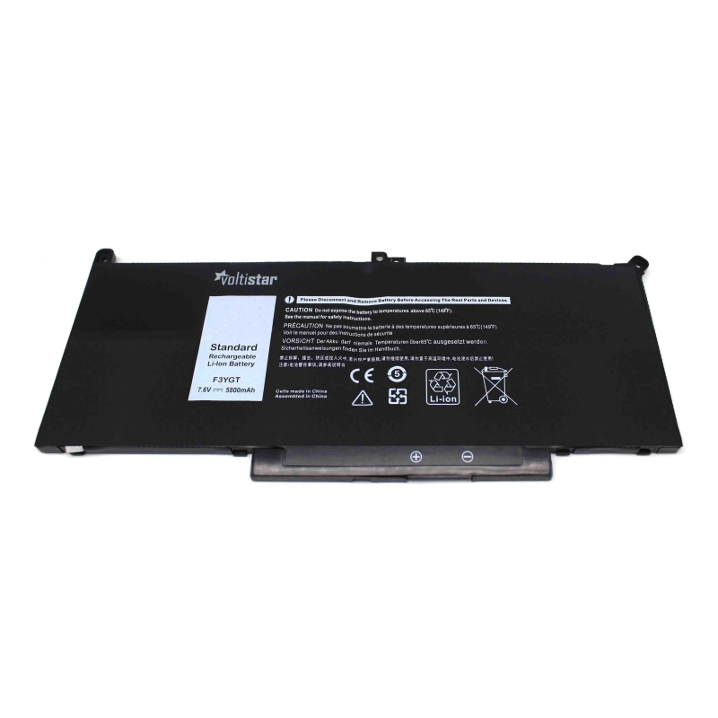 Batteria portatile per DELL LATITUDE 7280 7380 7480 F3YGT 7.6V