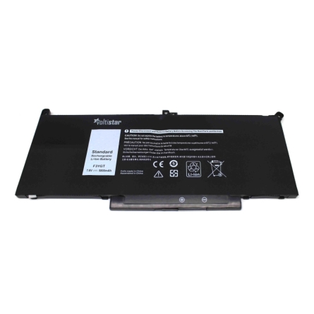 Batteria portatile per DELL LATITUDE 7280 7380 7480 F3YGT 7.6V