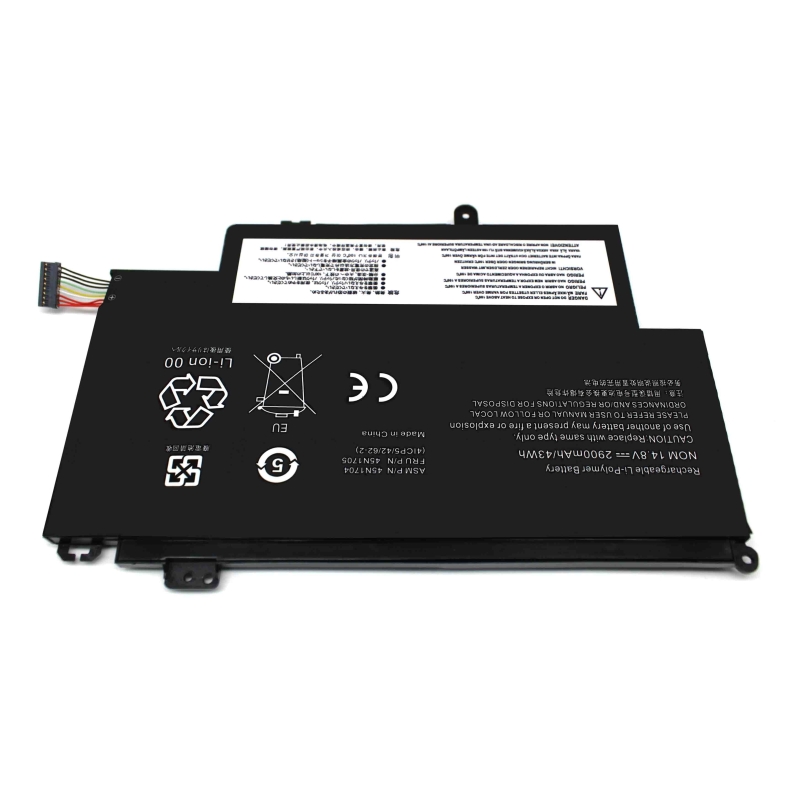 Batteria del computer portatile per LENOVO THINKPAD S1 YOGA 20CD 20C0 45N1704 45N1705 14.8V