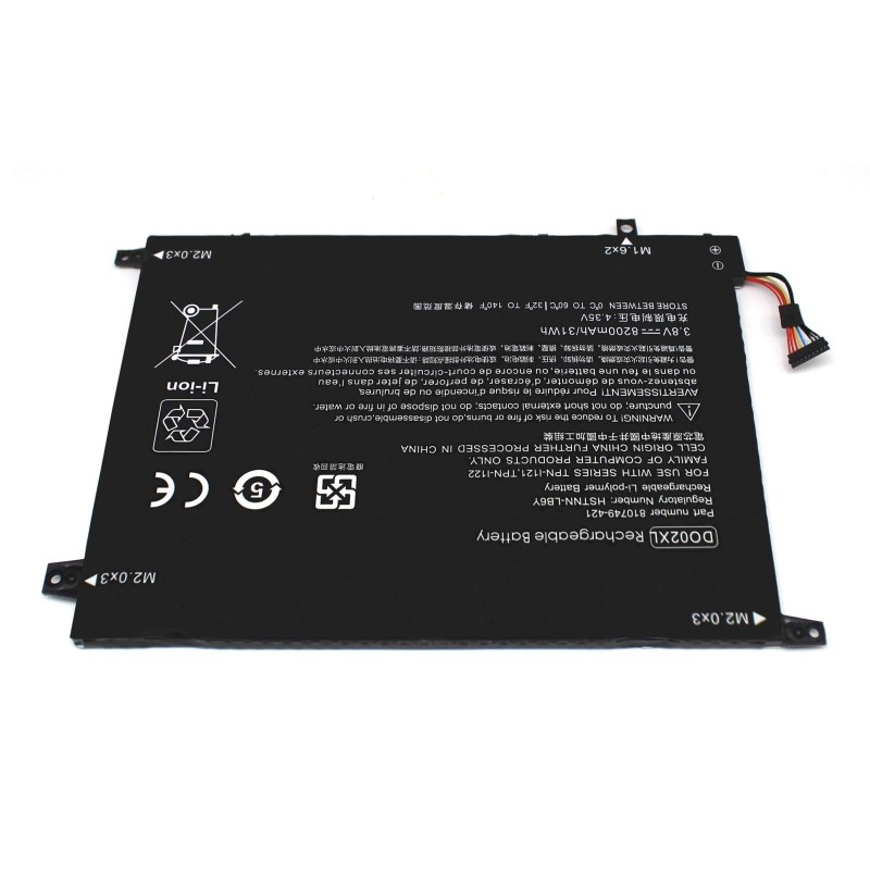 Batteria per laptop per HP PAVILION X2 10 DO02XL 810749-421 HSTNN-LB6Y TPN-I121 TPN-I122