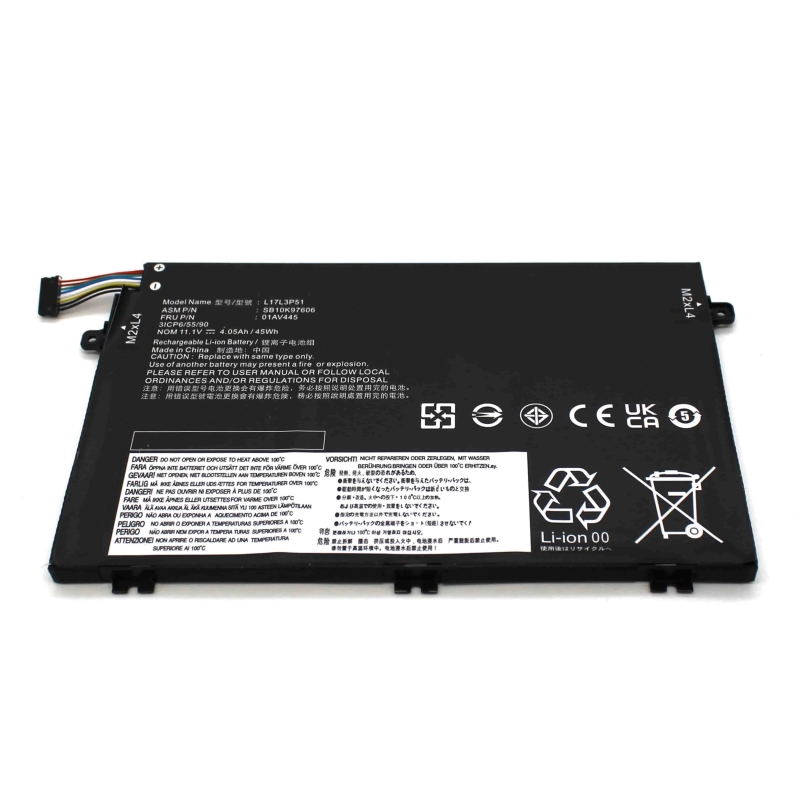 Laptop-Akku für LENOVO THINKPAD E480 E490 E580 E590 L17C3P51 L17L3P51