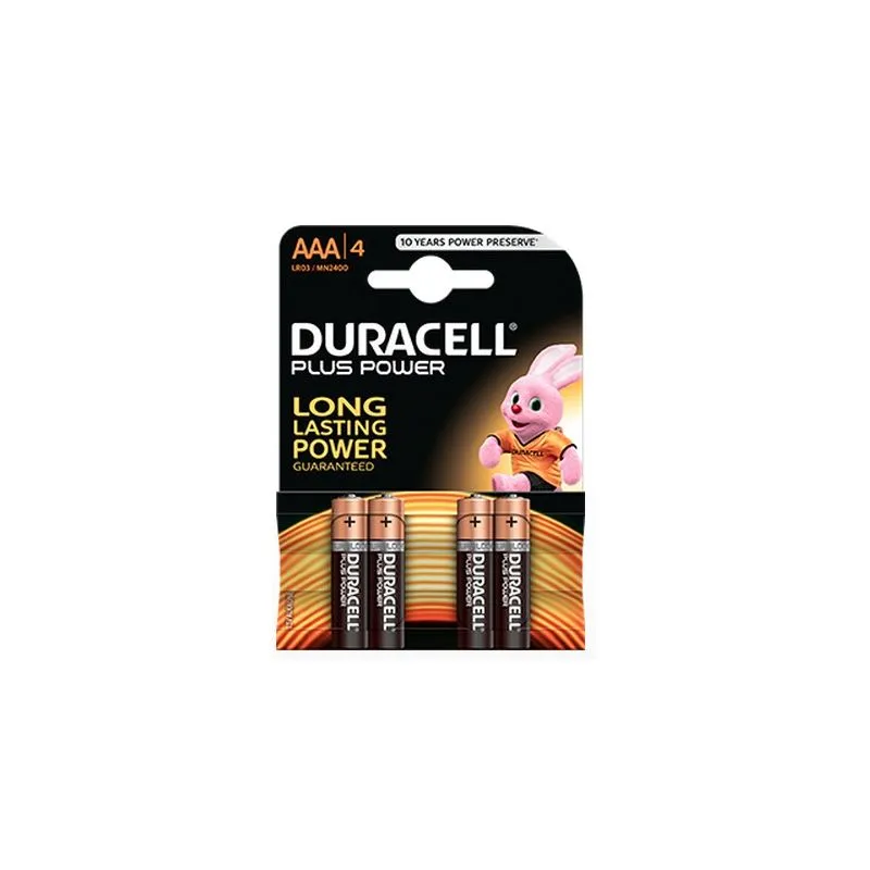 Pack 24 pilas alcalinas AAA Duracell Plus Power – Shopavia