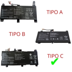 Batteria per laptop ASUS ROG STRIX C41N1731 TYPE-C