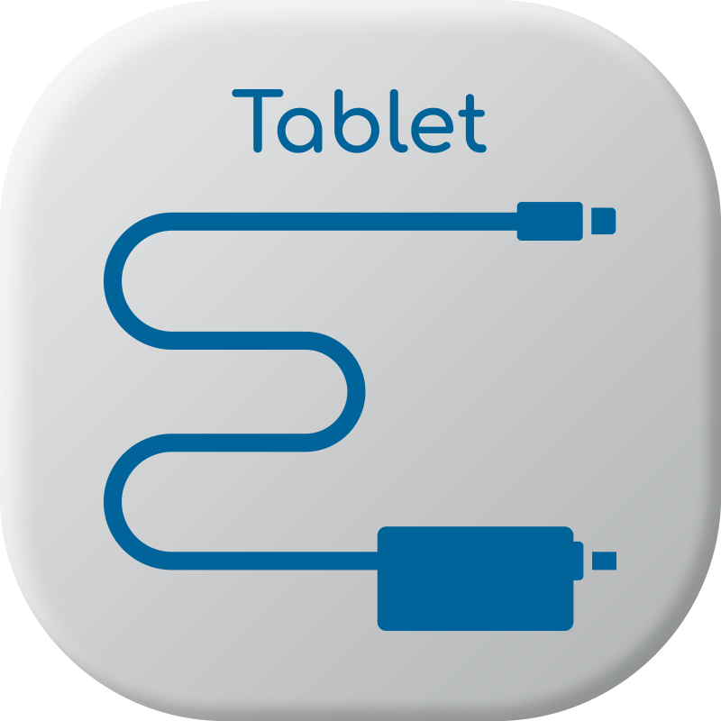 Caricabatterie per Tablet